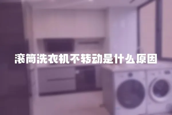 滾筒洗衣機不轉(zhuǎn)動是什么原因