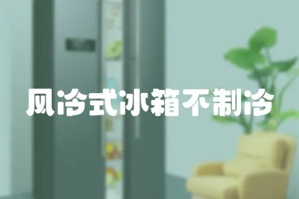 風冷式冰箱不制冷