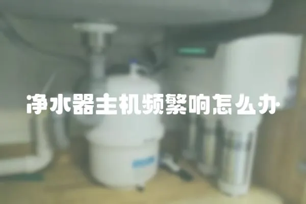 凈水器主機頻繁響怎么辦