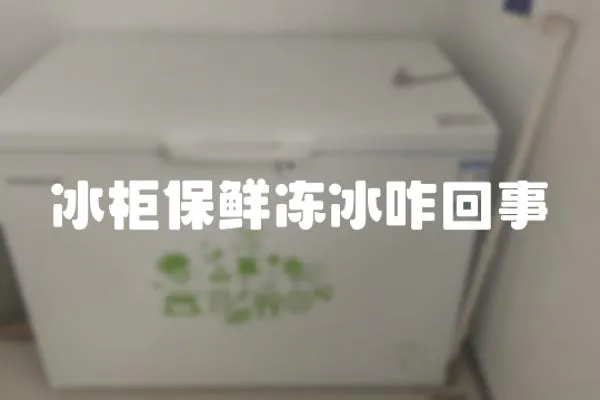 冰柜保鮮凍冰咋回事