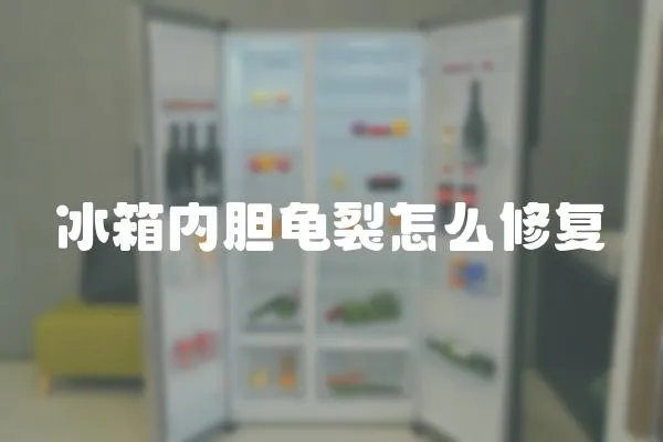 冰箱內膽龜裂怎么修復