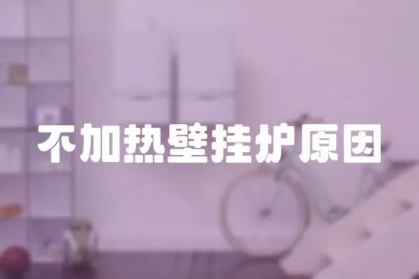 不加熱壁掛爐原因