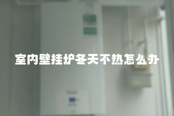 室內壁掛爐冬天不熱怎么辦