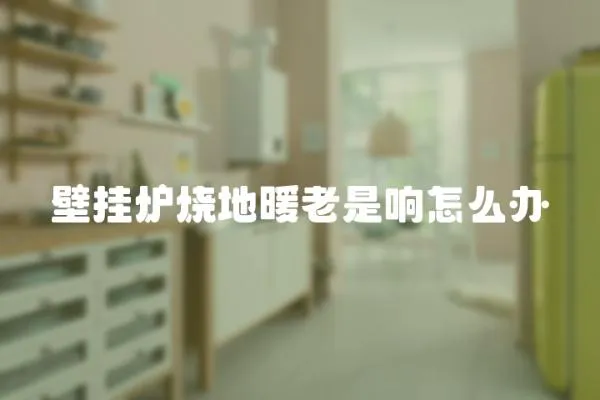 壁掛爐燒地暖老是響怎么辦