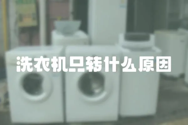 洗衣機(jī)只轉(zhuǎn)什么原因