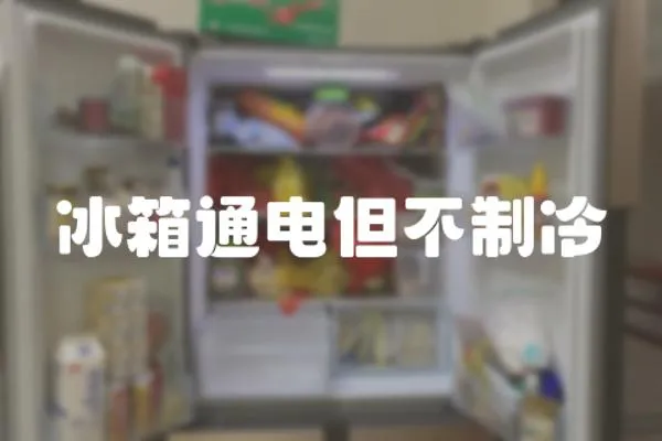 冰箱通電但不制冷