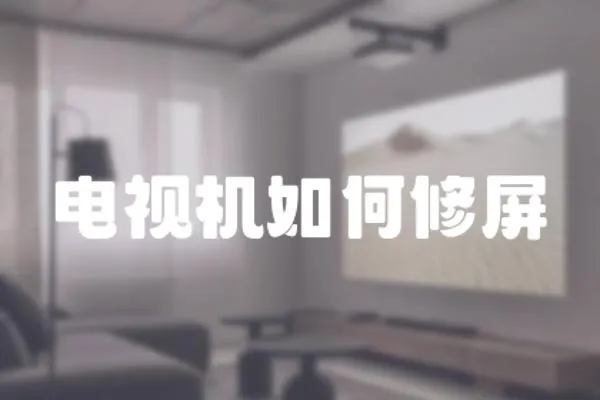 電視機(jī)如何修屏