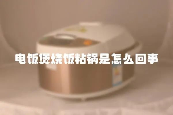 電飯煲燒飯粘鍋是怎么回事