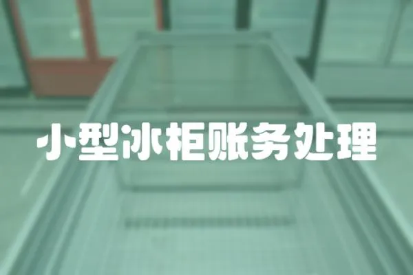 小型冰柜賬務(wù)處理