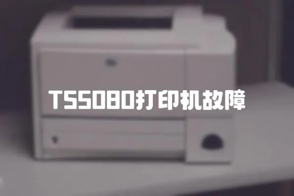 TS5080打印机故障