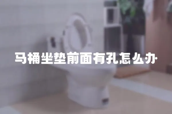 馬桶坐墊前面有孔怎么辦