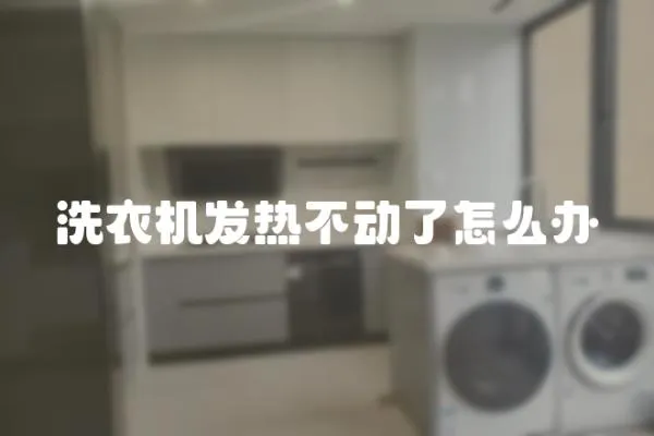 洗衣機發熱不動了怎么辦