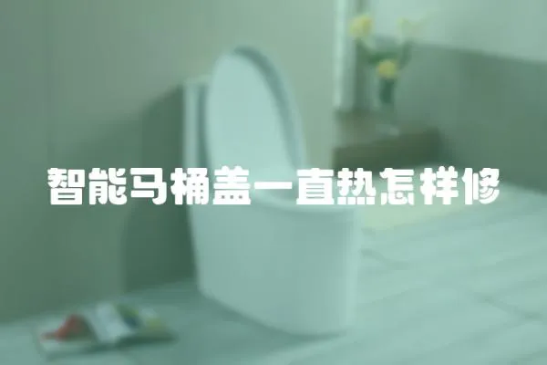 智能馬桶蓋一直熱怎樣修