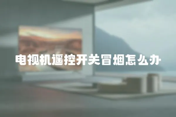 電視機(jī)遙控開關(guān)冒煙怎么辦