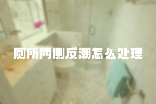 廁所兩側反潮怎么處理