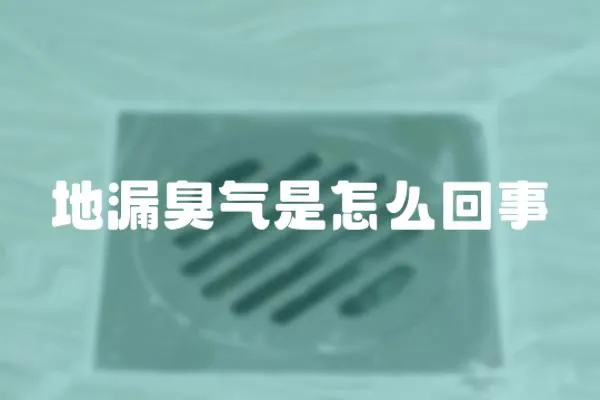 地漏臭氣是怎么回事