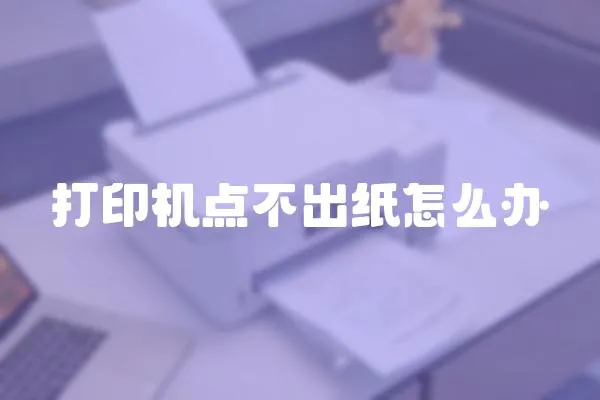 打印機(jī)點(diǎn)不出紙?jiān)趺崔k