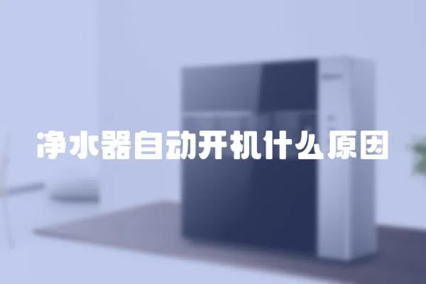 凈水器自動開機什么原因