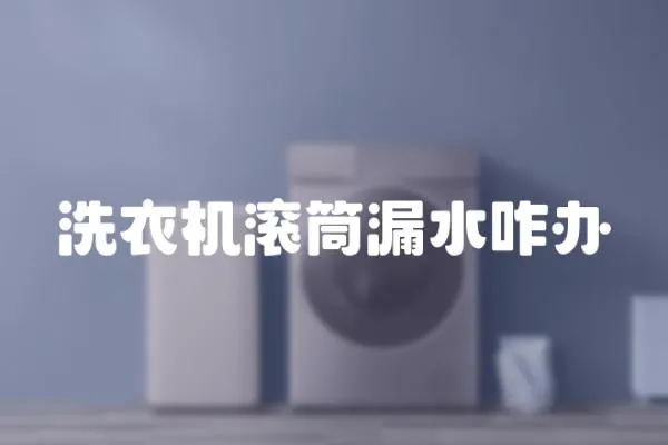 洗衣機滾筒漏水咋辦