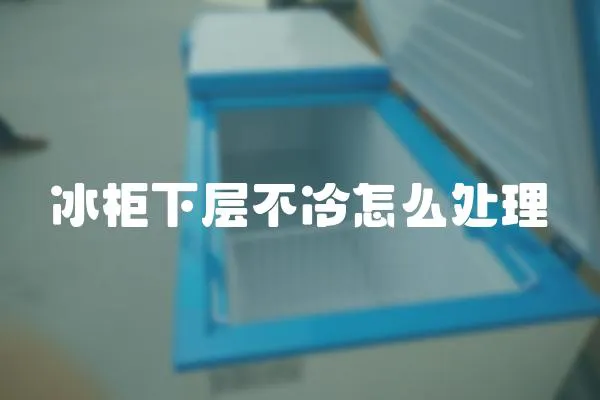 冰柜下層不冷怎么處理