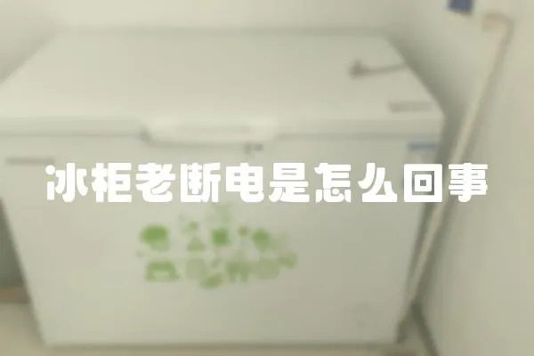 冰柜老斷電是怎么回事