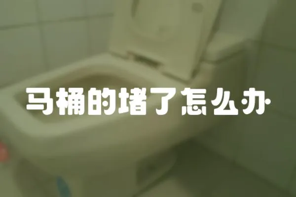 馬桶的堵了怎么辦