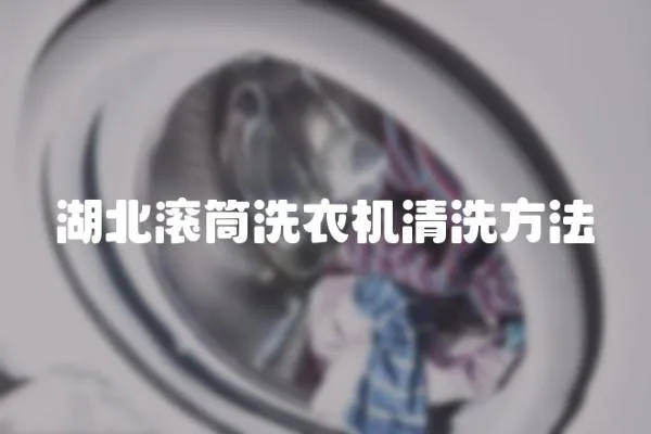 湖北滾筒洗衣機清洗方法