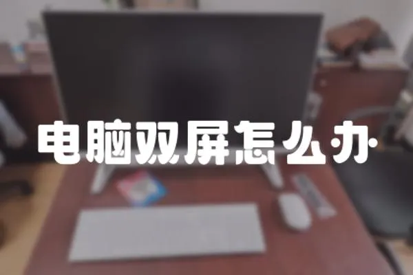 電腦雙屏怎么辦