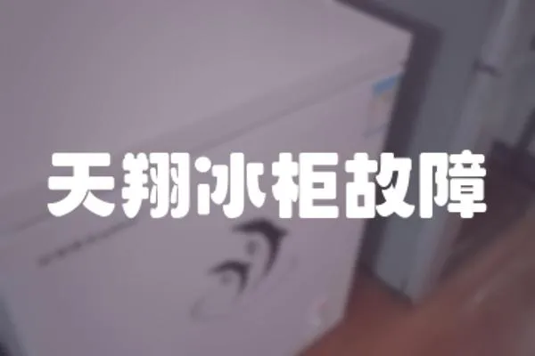 天翔冰柜故障