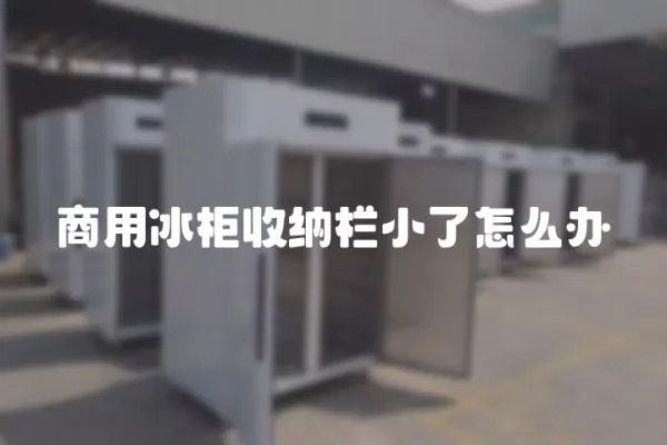 商用冰柜收納欄小了怎么辦