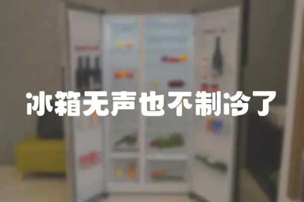 冰箱無聲也不制冷了