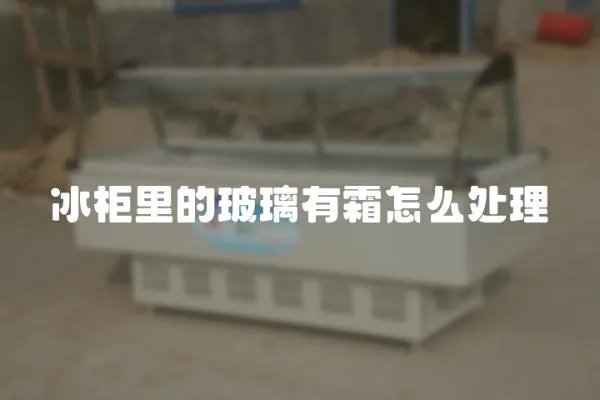 冰柜里的玻璃有霜怎么處理
