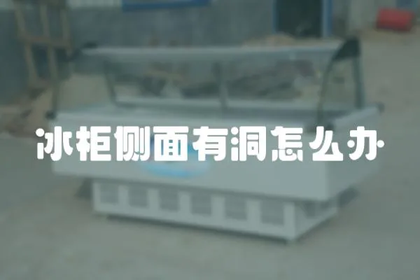 冰柜側面有洞怎么辦