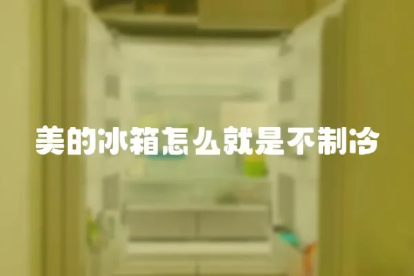 美的冰箱怎么就是不制冷