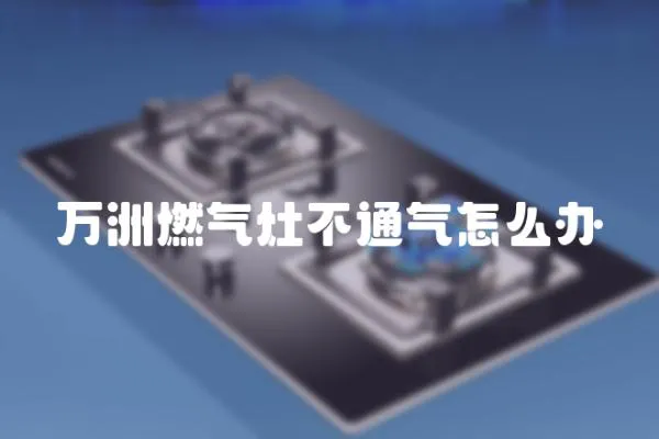 萬洲燃?xì)庠畈煌庠趺崔k