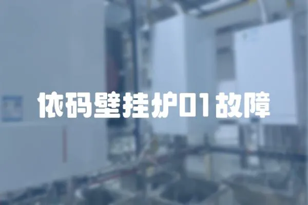 依碼壁掛爐01故障