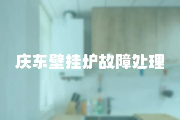 慶東壁掛爐故障處理