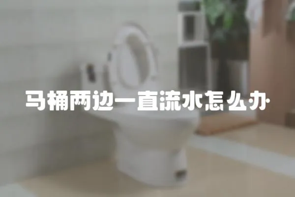 馬桶兩邊一直流水怎么辦