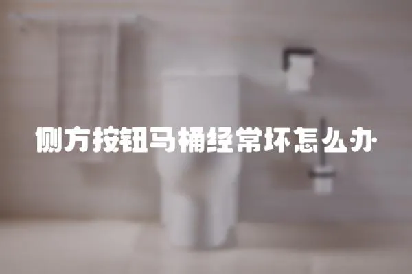 側方按鈕馬桶經常壞怎么辦