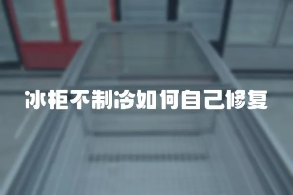 冰柜不制冷如何自己修復