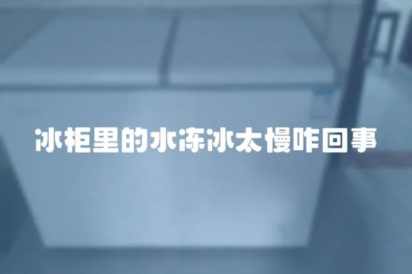 冰柜里的水凍冰太慢咋回事