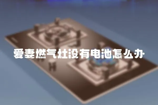 愛妻燃氣灶沒有電池怎么辦