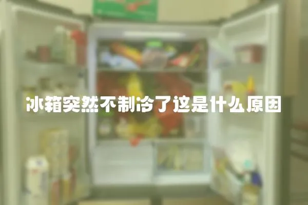 冰箱突然不制冷了這是什么原因
