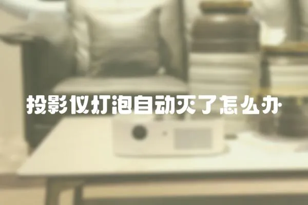 投影儀燈泡自動滅了怎么辦