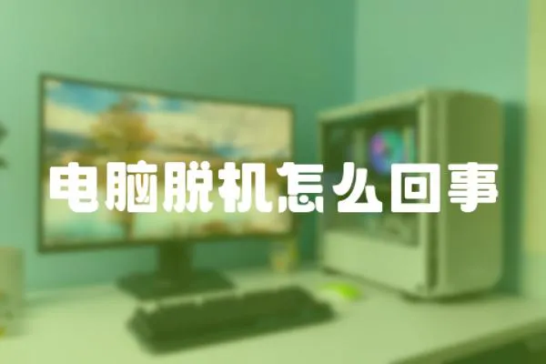 電腦脫機怎么回事