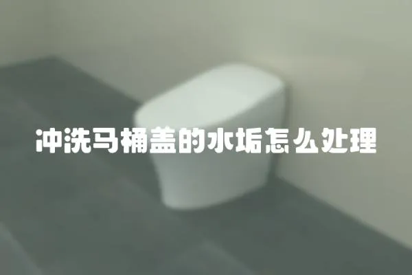 沖洗馬桶蓋的水垢怎么處理