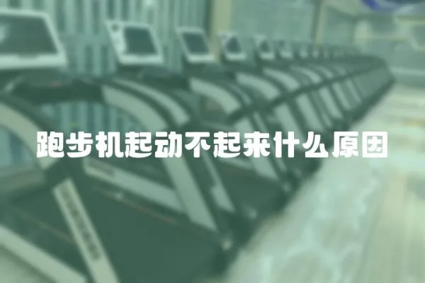 跑步機(jī)起動不起來什么原因