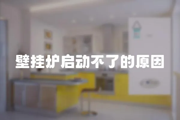 壁掛爐啟動不了的原因