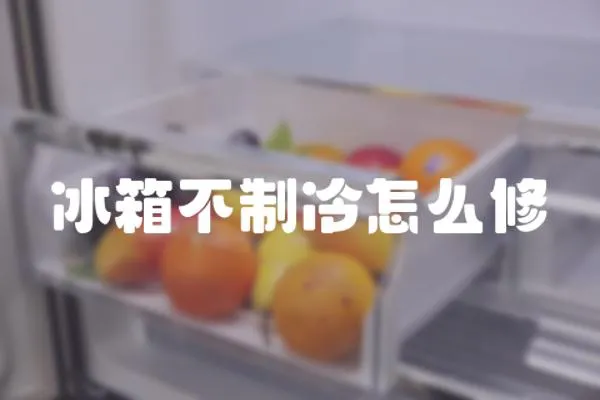 冰箱不制冷怎么修