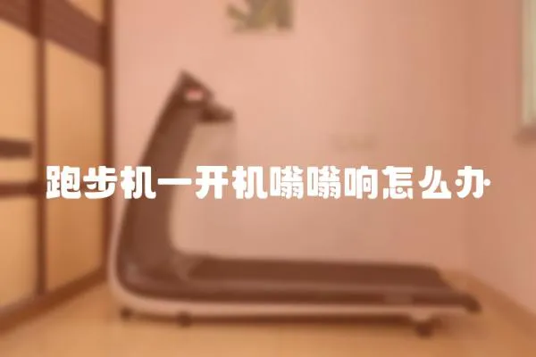 跑步機一開機嗡嗡響怎么辦